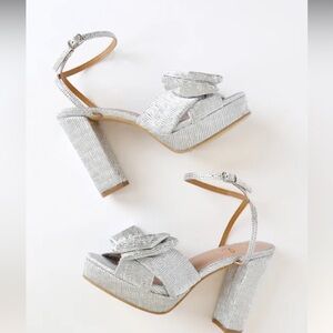 Lulus Silver Heel